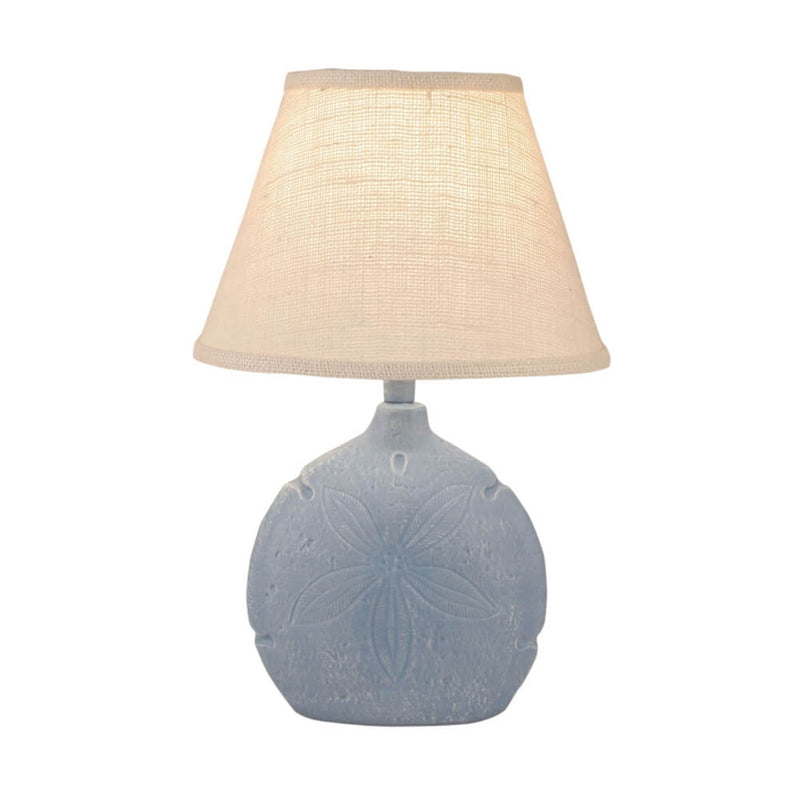 Blue Sand Dollar Accent Lamp