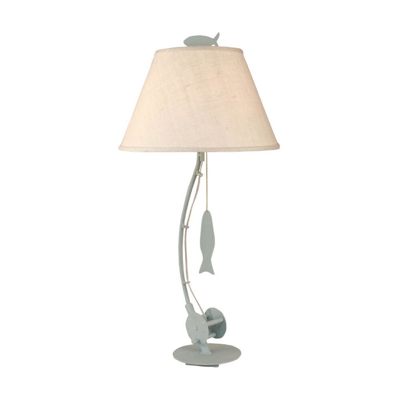 Catch of the Day Grey Table Lamp