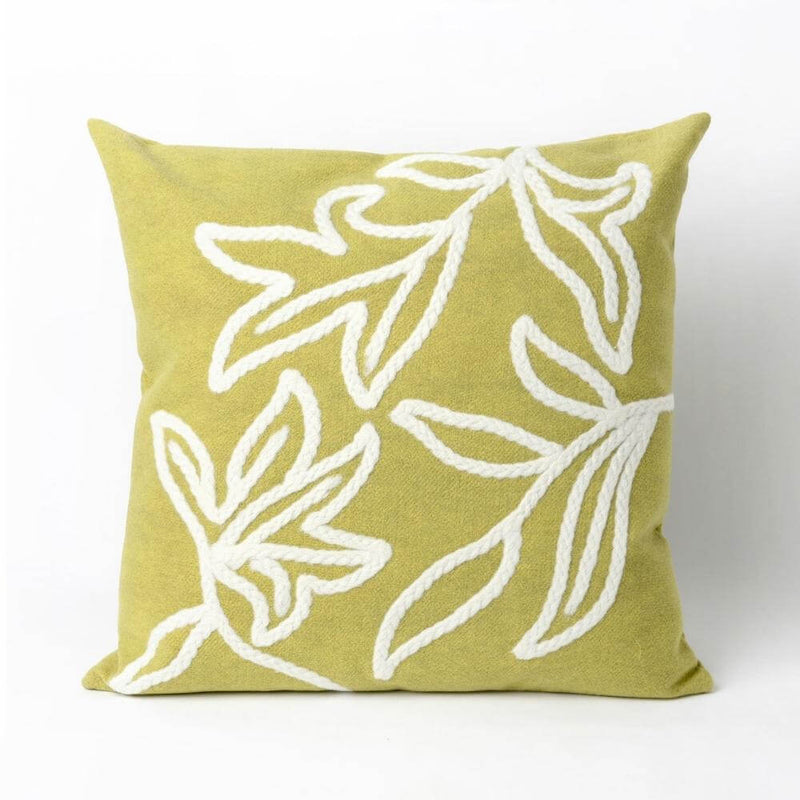 Floral Lime Pillow