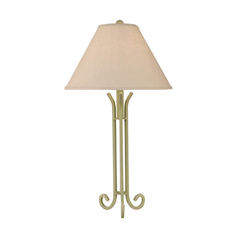 Iron Seagrass Table Lamp