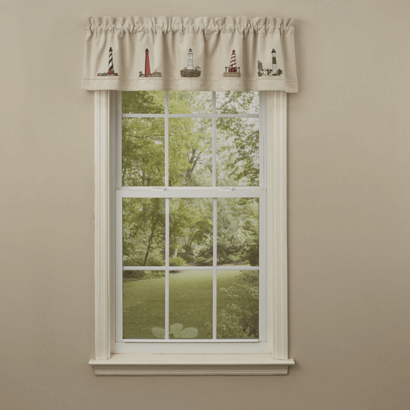Lighthouse Collection Lined Valance (7689323413736)