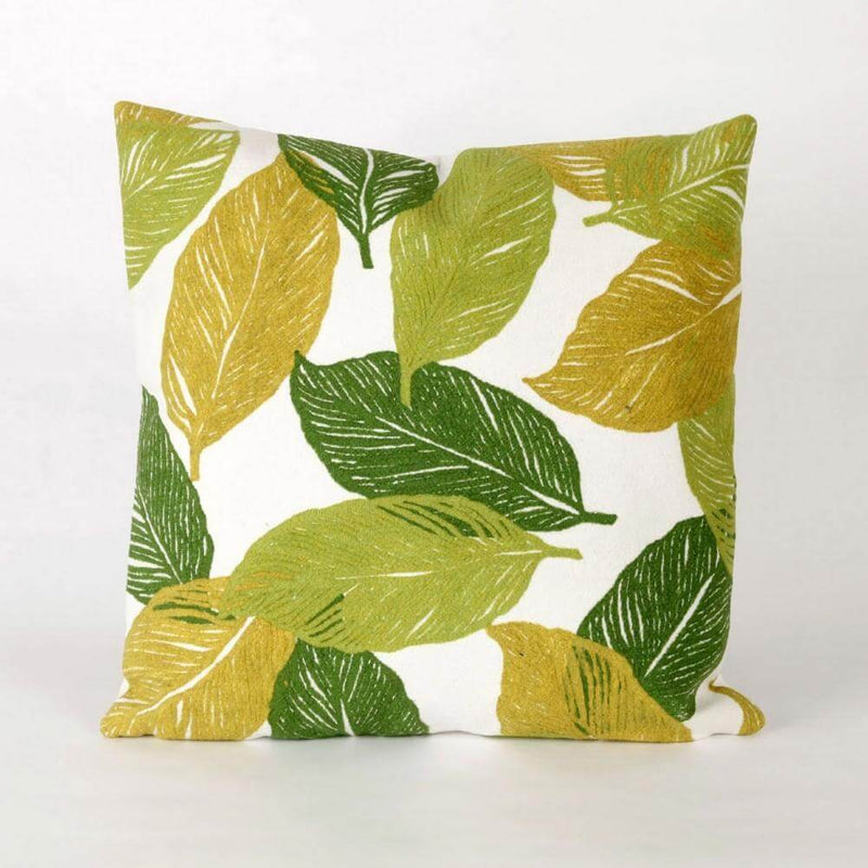 Lime Leaves Pillow
