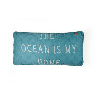 Mermaid Ocean Pillow (7689328820456)