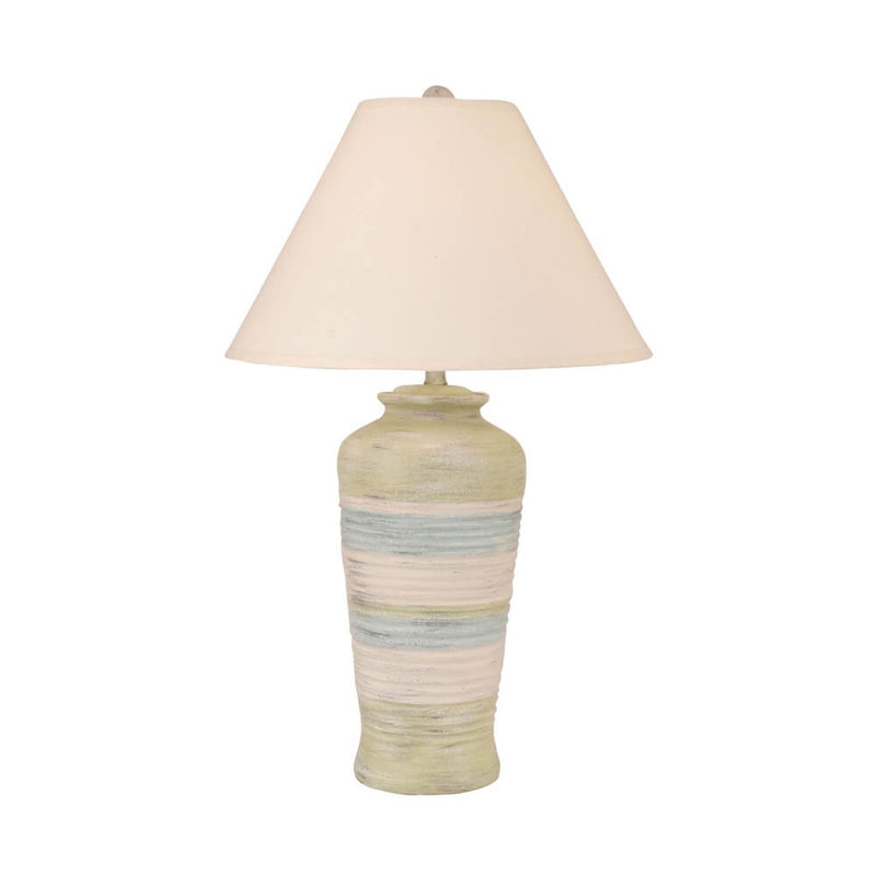Morning Tide Ribbed Table Lamp