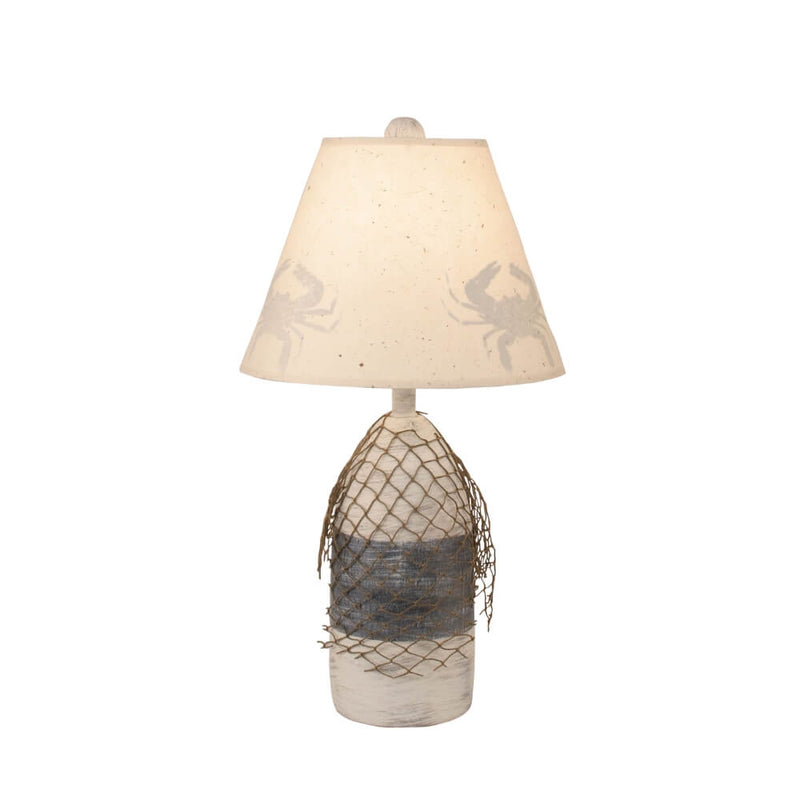 Navy Crab Buoy Accent Lamp