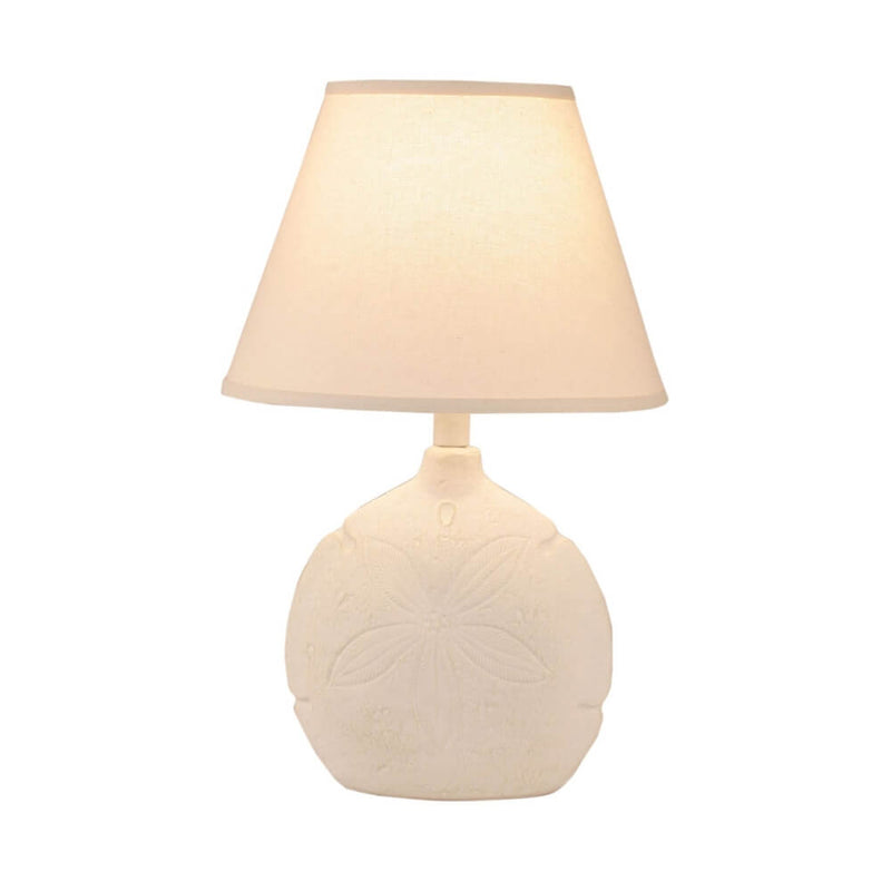 Nude Sand Dollar Accent Lamp
