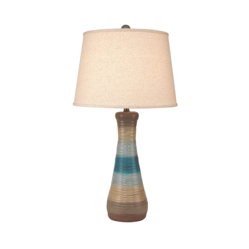 Ocean Surf Hourglass Table Lamp