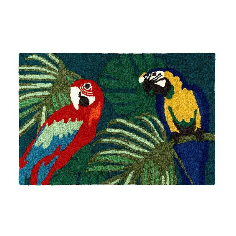 Parrots and Palms Rug