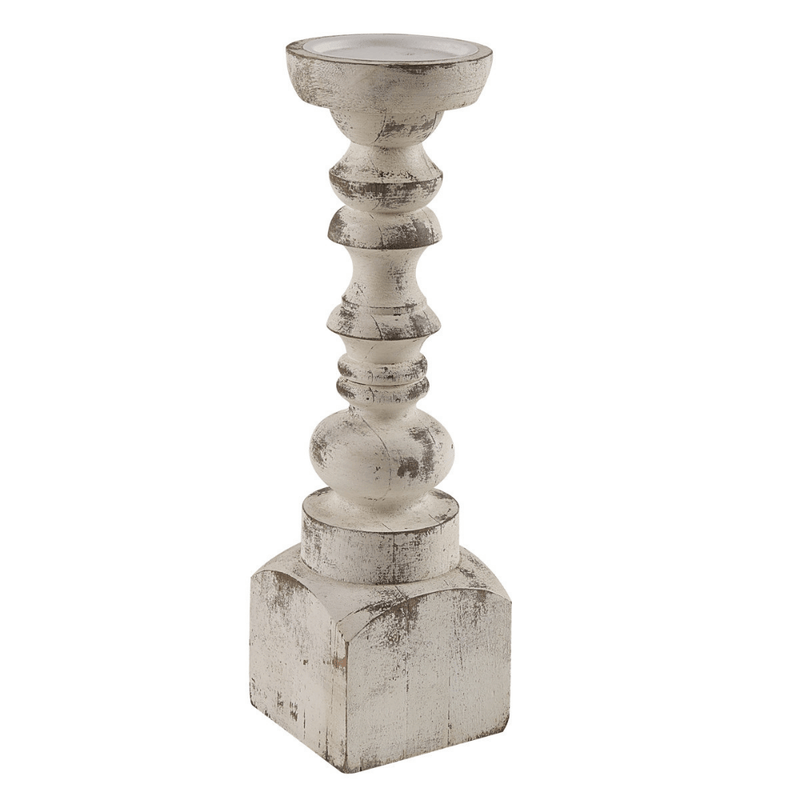 Plymouth Wood Candlestick (7694628651240)