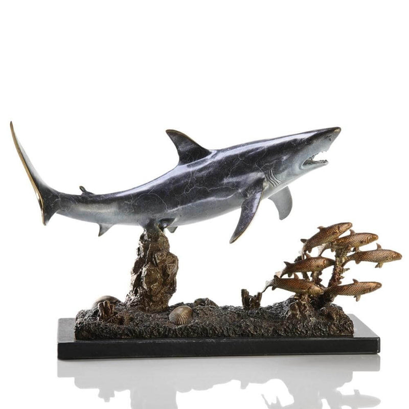 Shark Hunt Sculpture