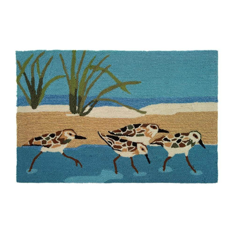 Summer Sandpipers Rug