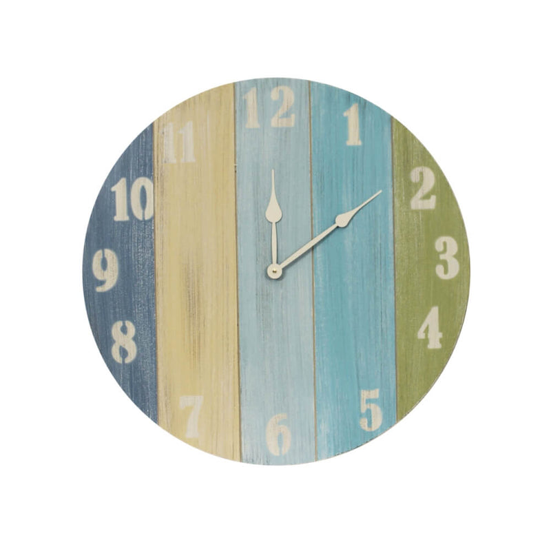 Sunny Sands 24-Inch Wall Clock