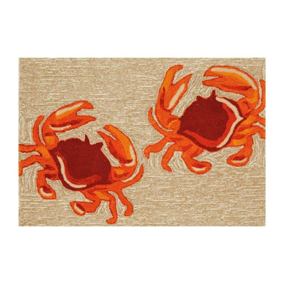 Sunset Beach Crabs Rug