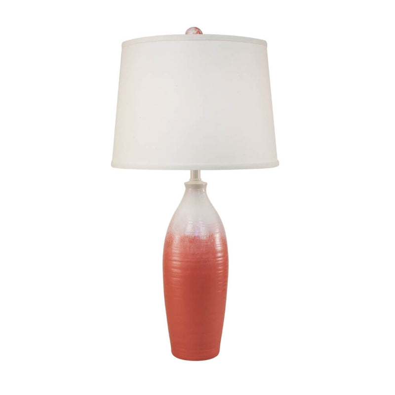 Surface Coral Tapered Table Lamp