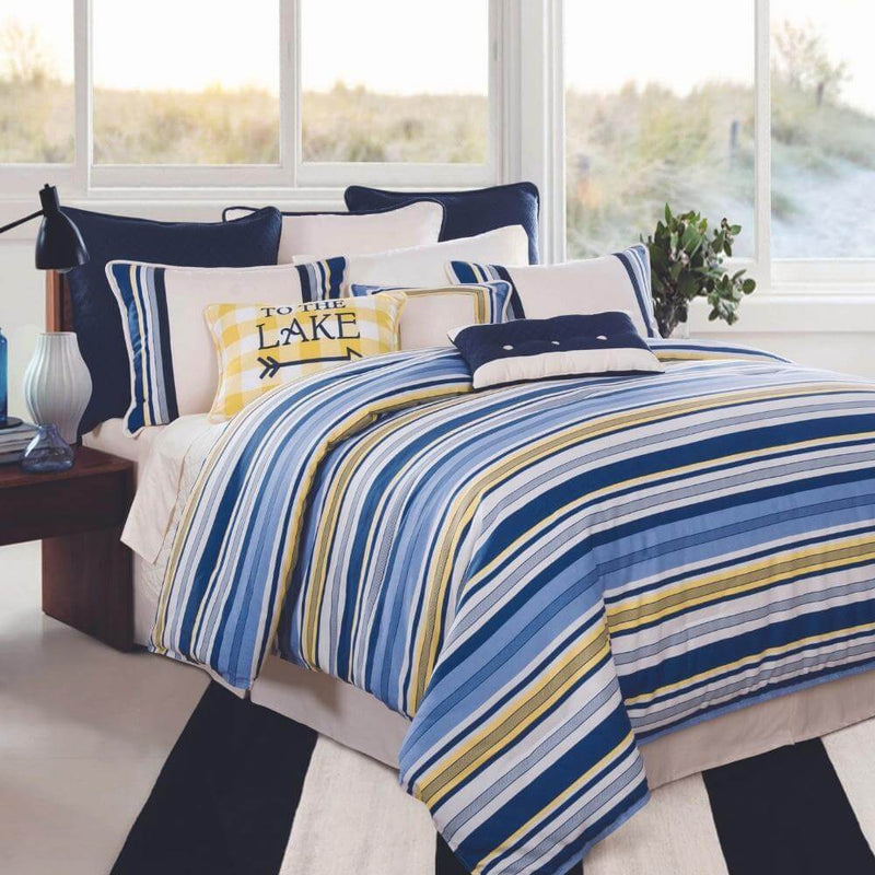Tahoe Striped Comforter Set