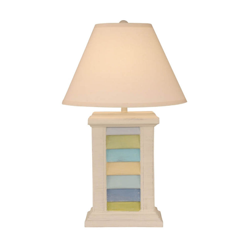 Tropical Shutters Table Lamp