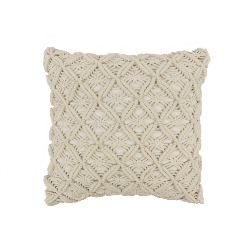 Weathered Boardwalk Square Pillow (7689375645928)