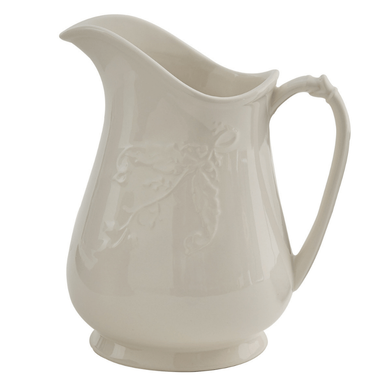 Whitecap Lily of the Valley Pitcher (7689377874152)