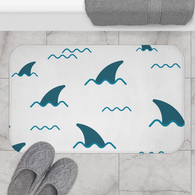 White Shark Bath Mat