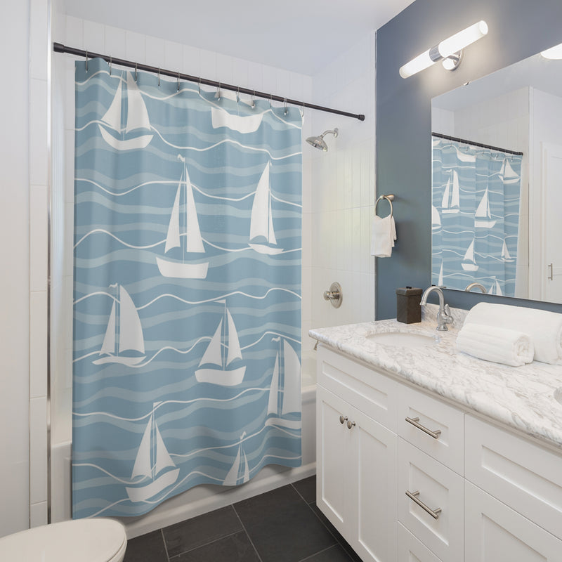 Sailboat Shower Curtain